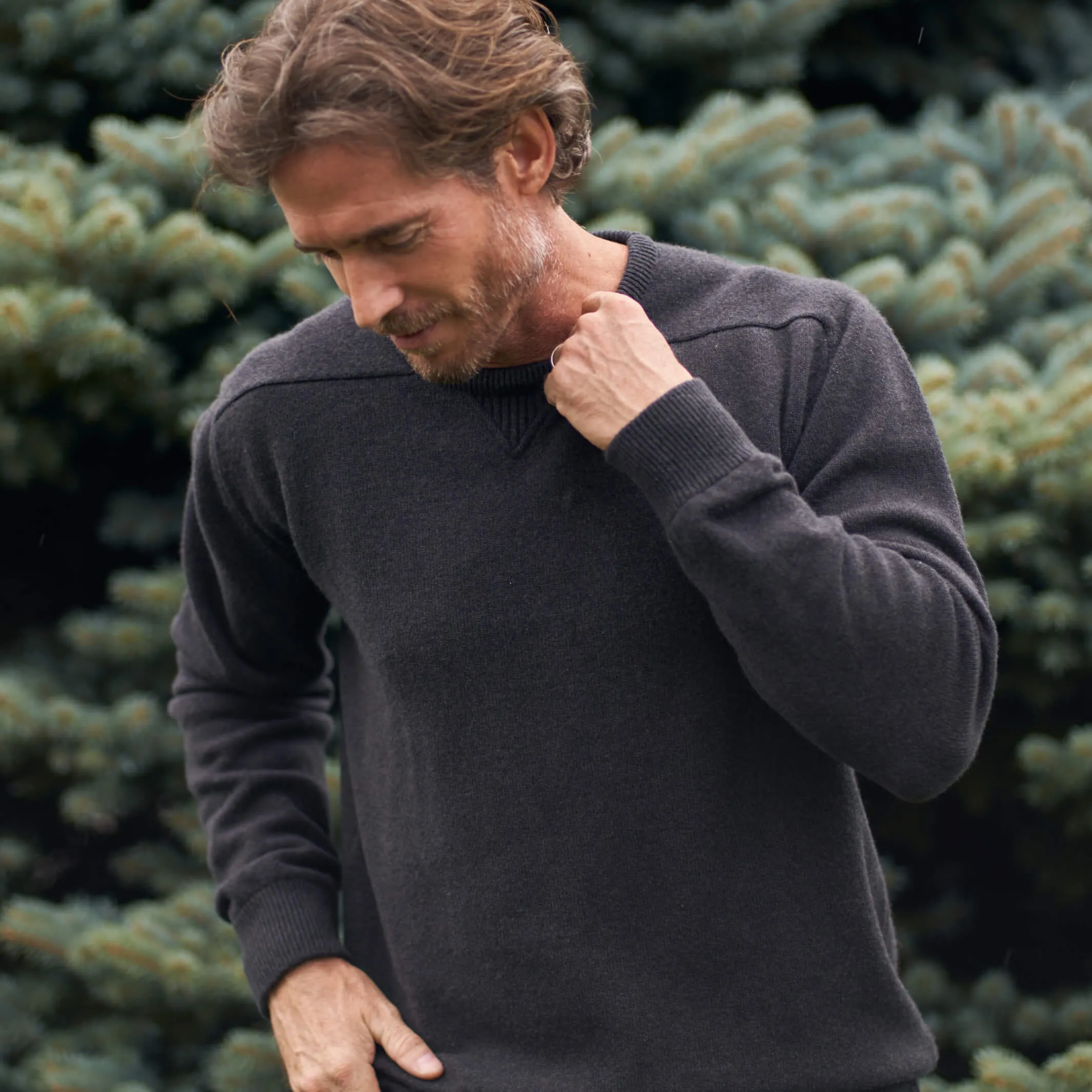 The Loden 4-Ply Cashmere Sport Crewneck Sweater