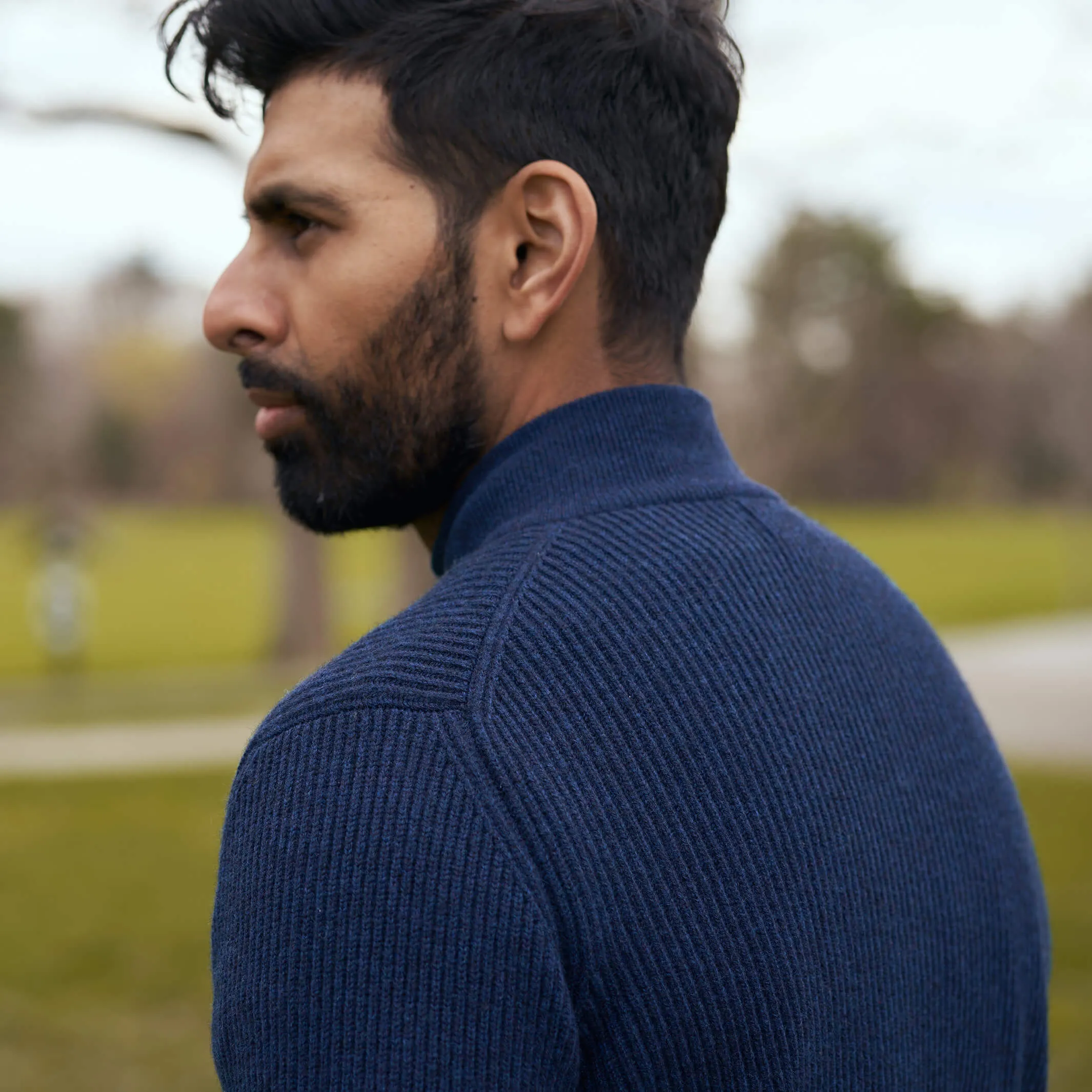 The Logan 4-ply Cashmere Full Zip