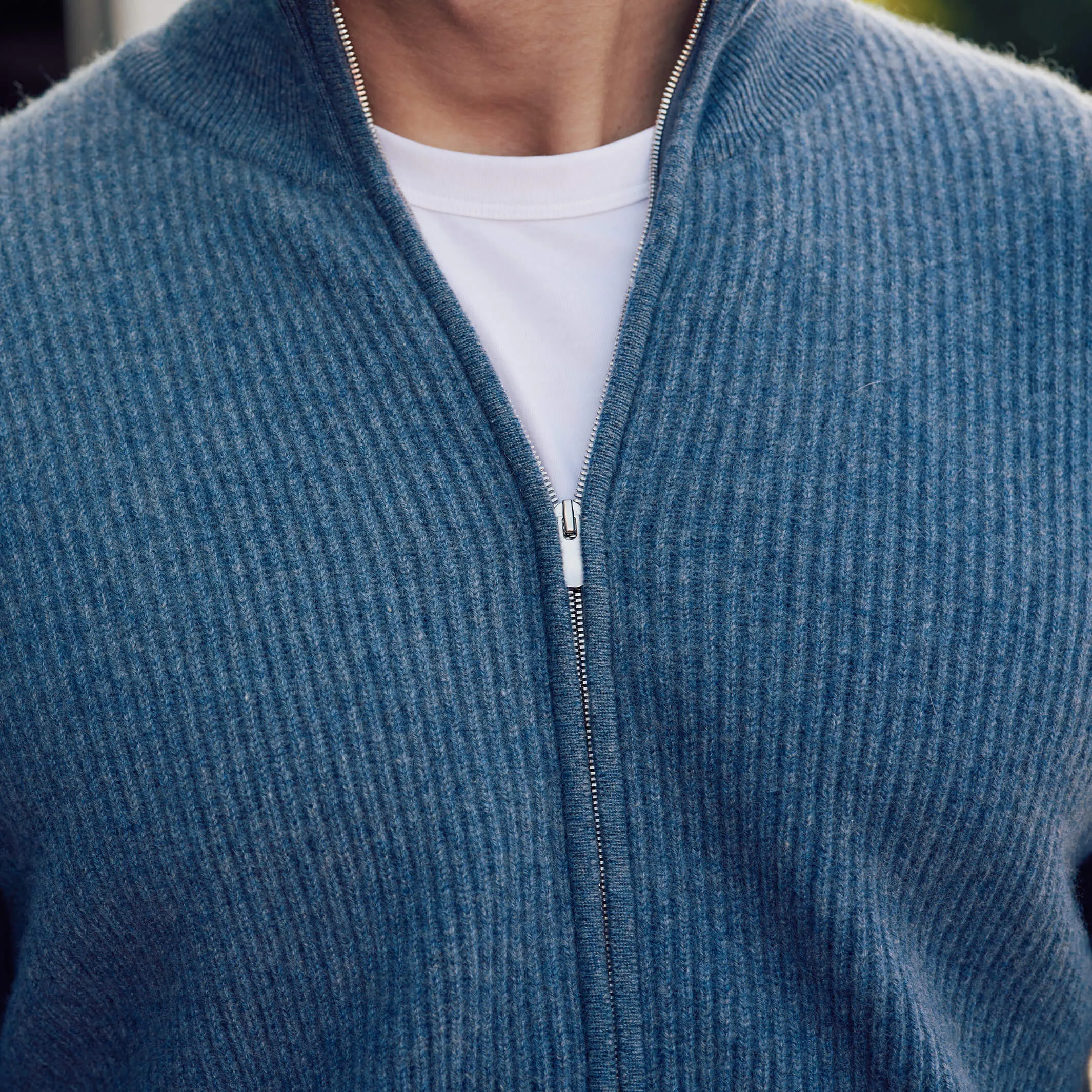 The Logan 4-ply Cashmere Full Zip