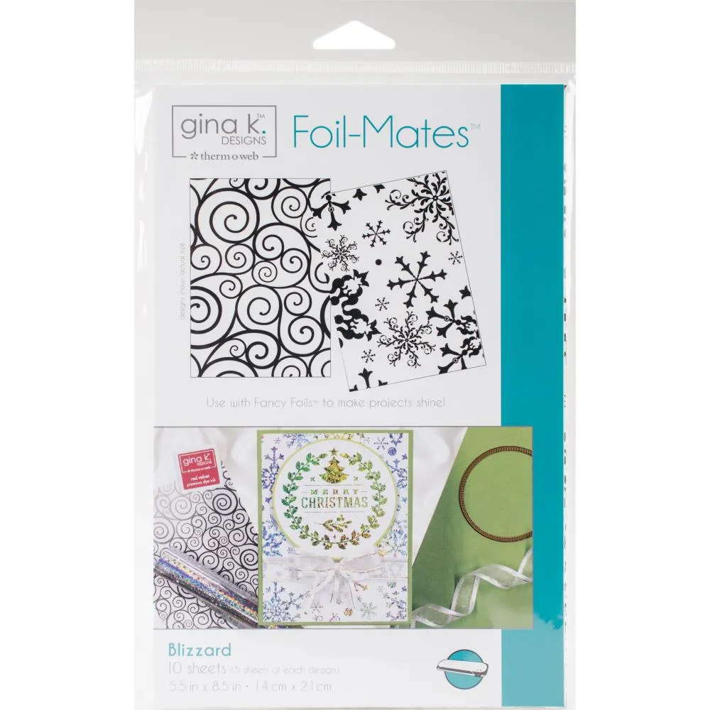 Therm-o-web  Stamp n Foil Gina K.Designs - Blizzard