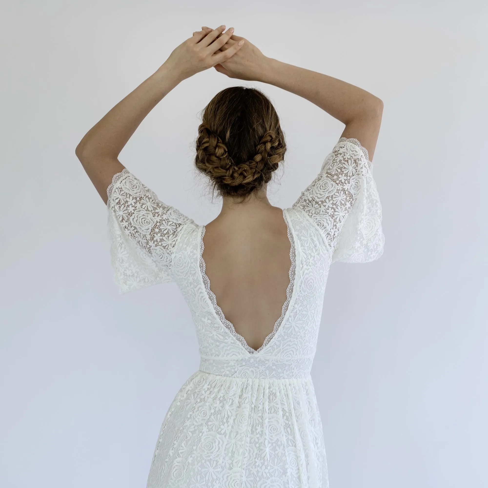 Train Wedding Dress #1479