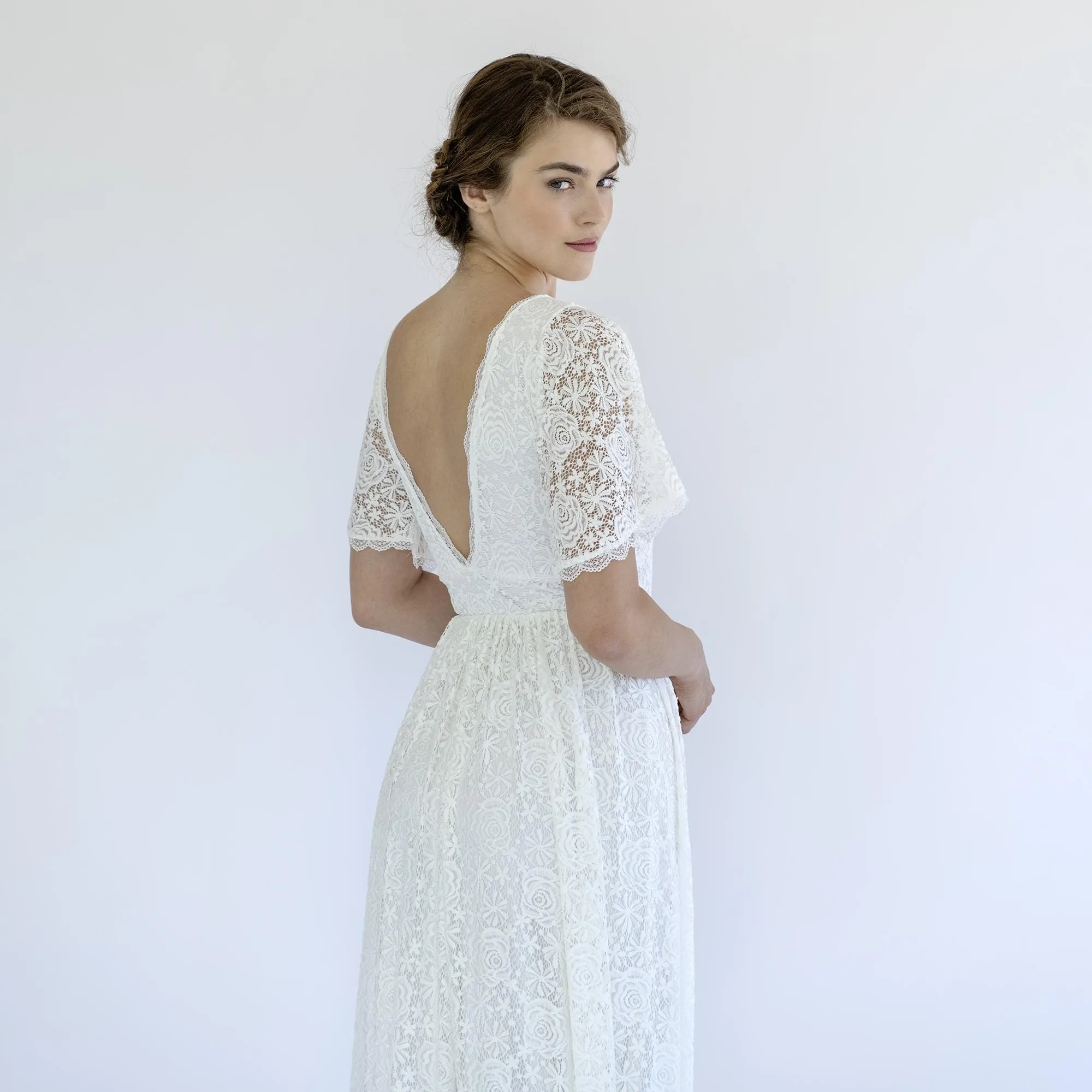 Train Wedding Dress #1479
