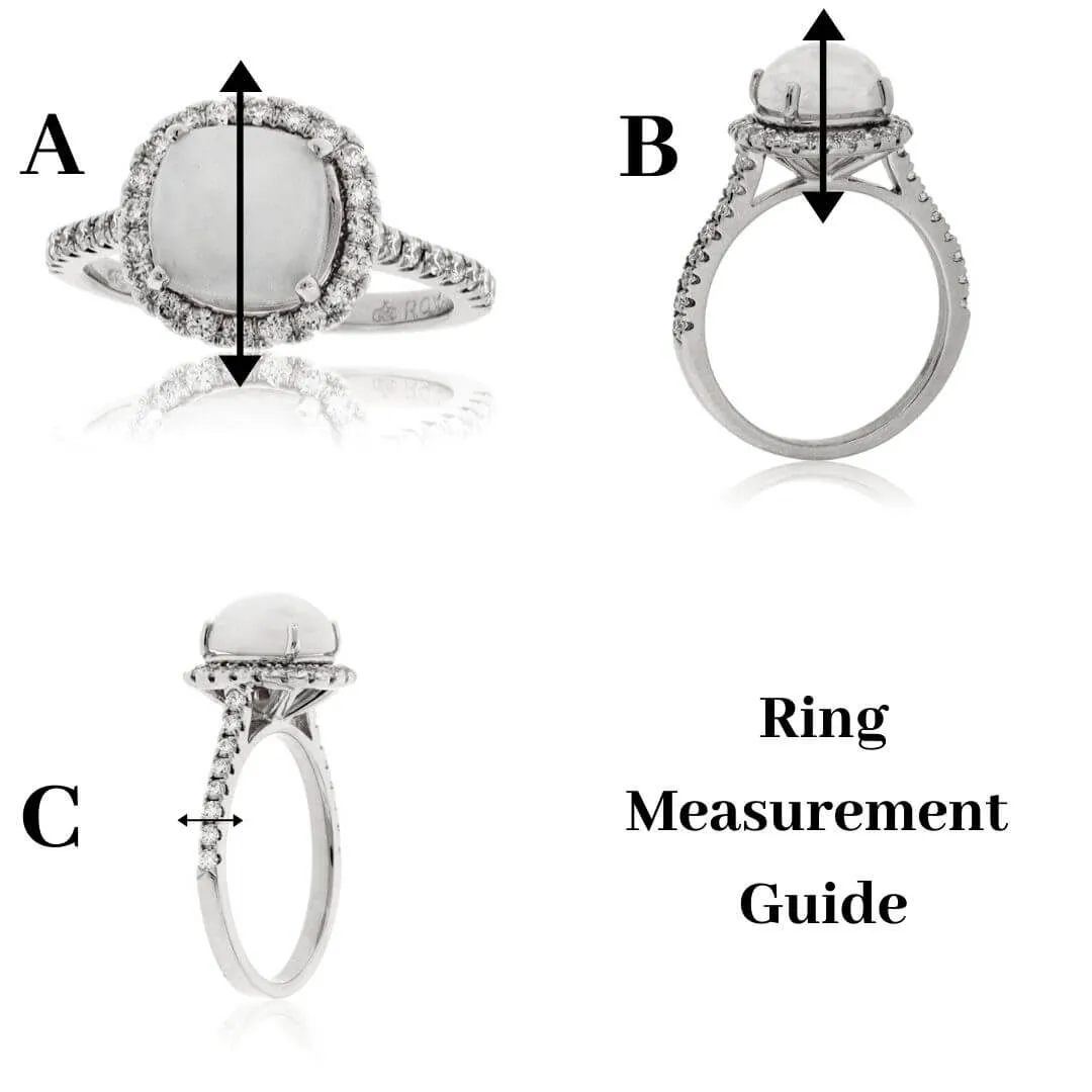 Two Toned Diamond Art Deco Style Ring