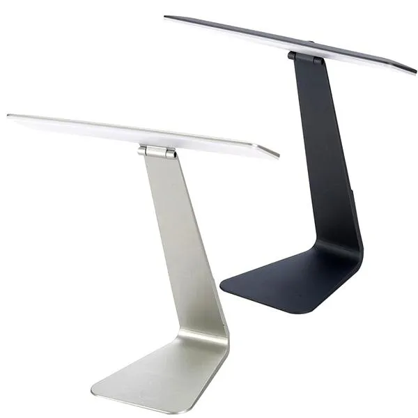 Ultra-Thin Minimalist USB Desk Lamp With Smart Touch Dimmer and Built-In Battery
