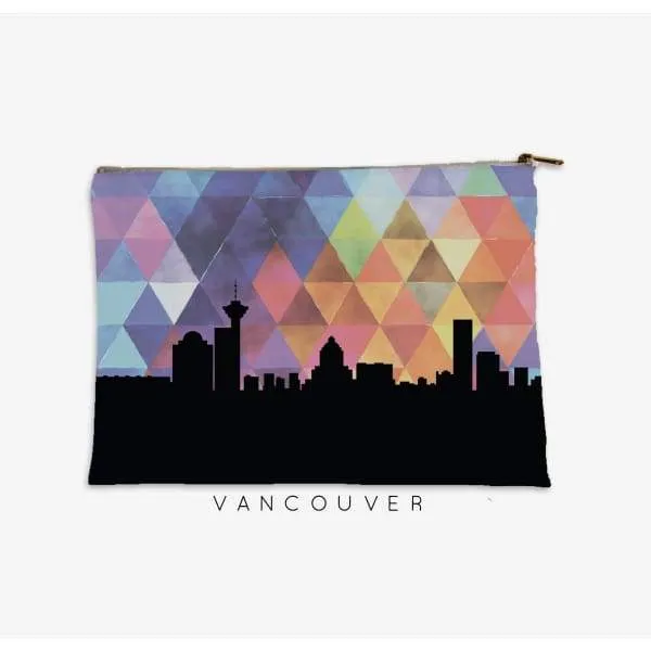 Vancouver, British Columbia geometric skyline