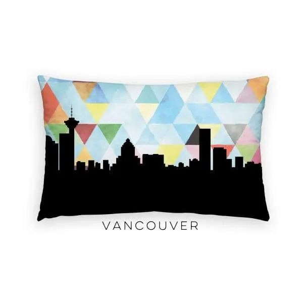 Vancouver, British Columbia geometric skyline