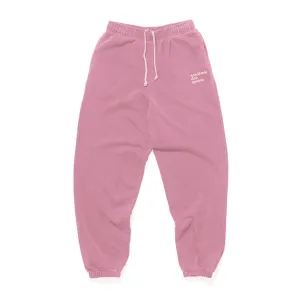 Vice 84 'Baseline' Joggers - Vintage Washed Rose Pink