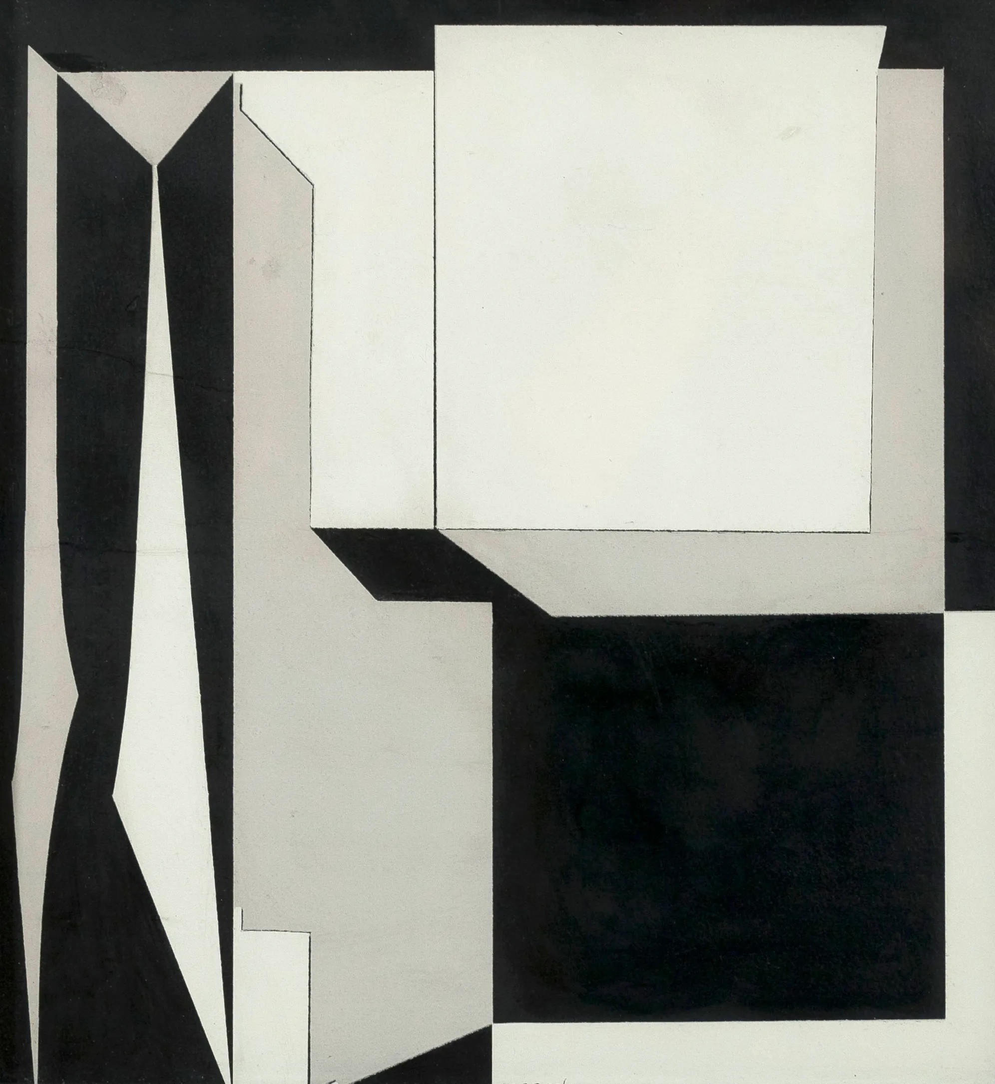 VICTOR VASARELY "AKKA" GOUACHE, 1949