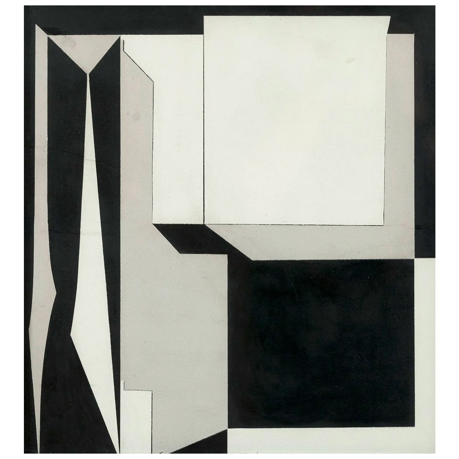 VICTOR VASARELY "AKKA" GOUACHE, 1949