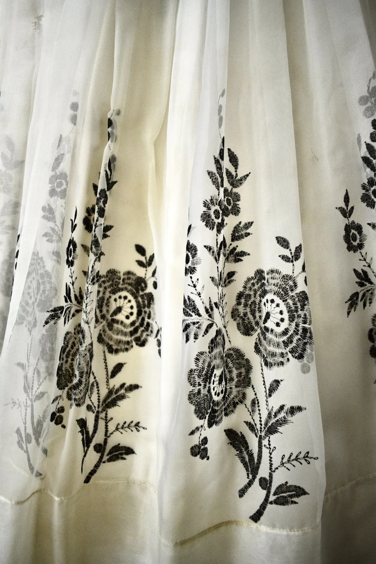 Vintage 1960s Kerrybrooke Tea Dress  From Sears and Roebuck Co