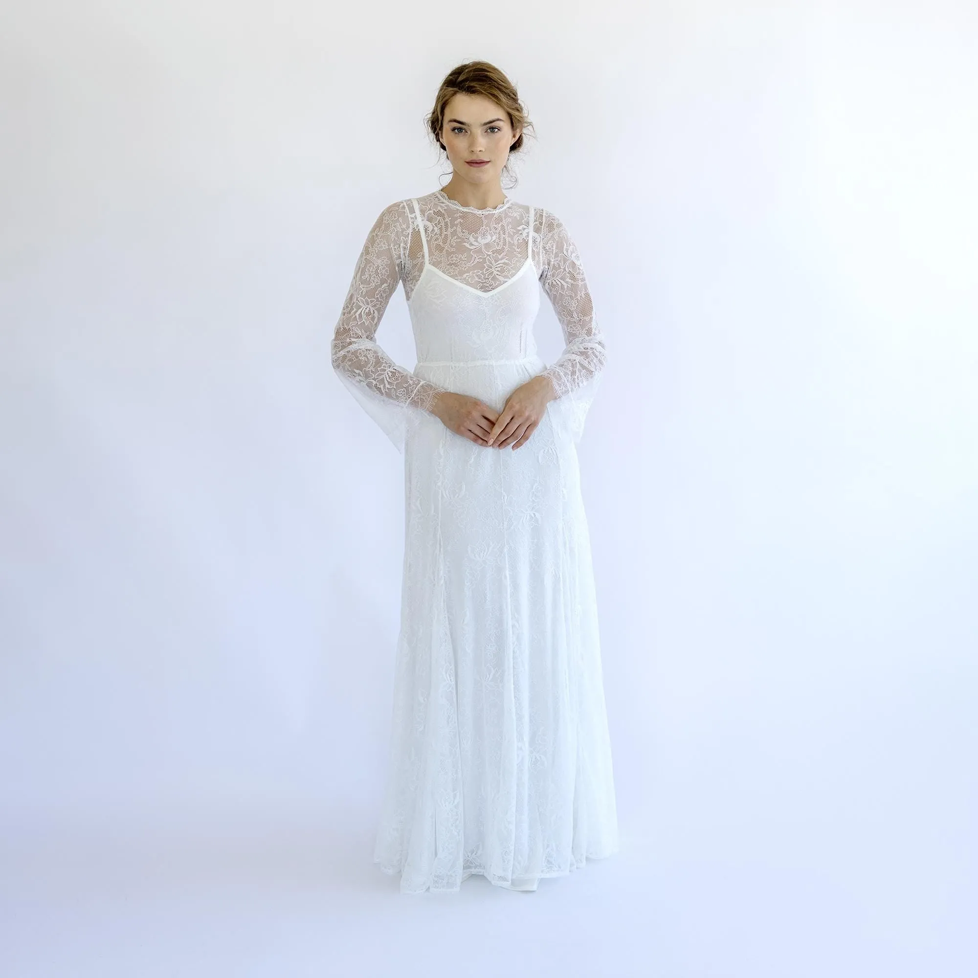 Vintage Lace Wedding Dress #1498