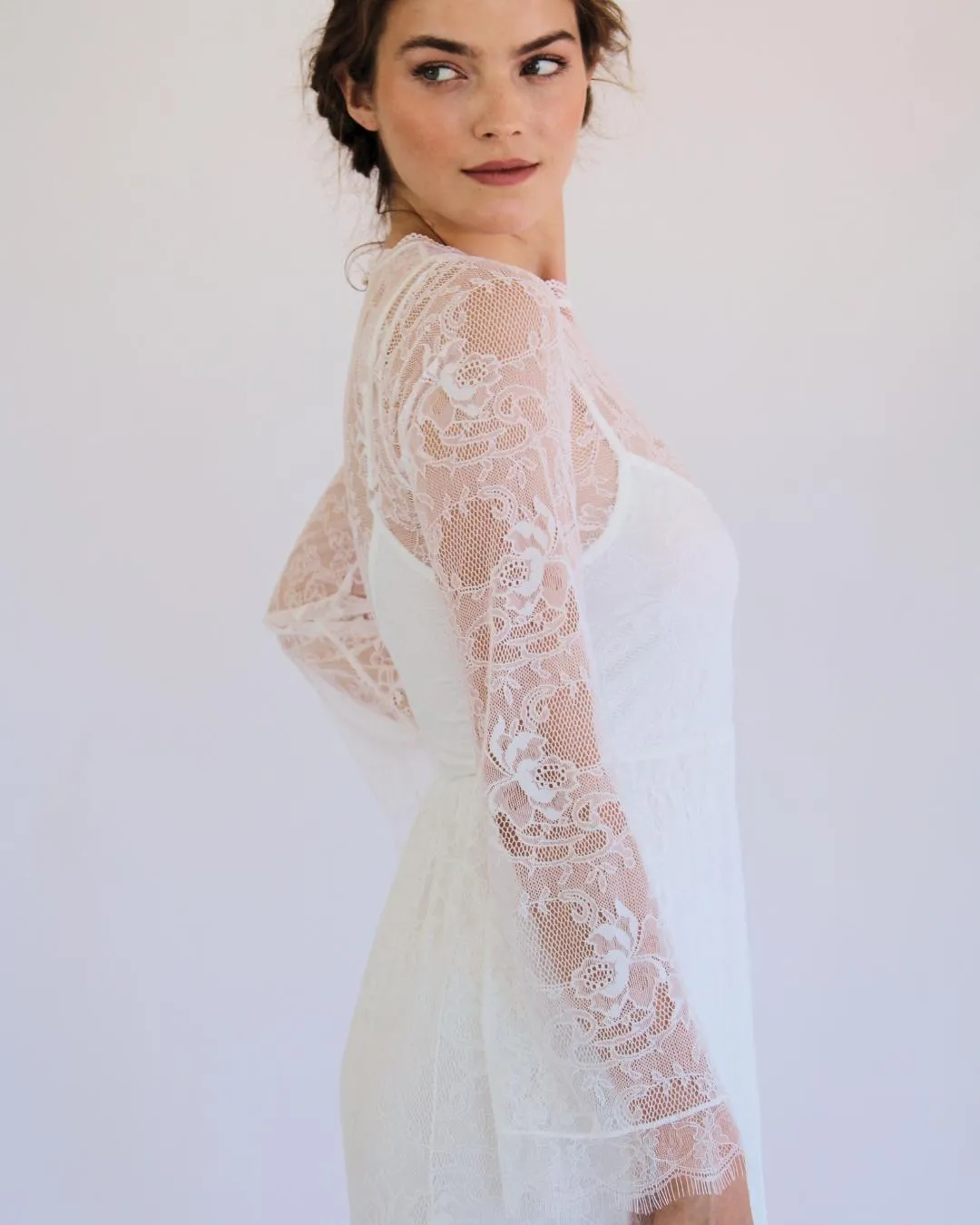 Vintage Lace Wedding Dress #1498