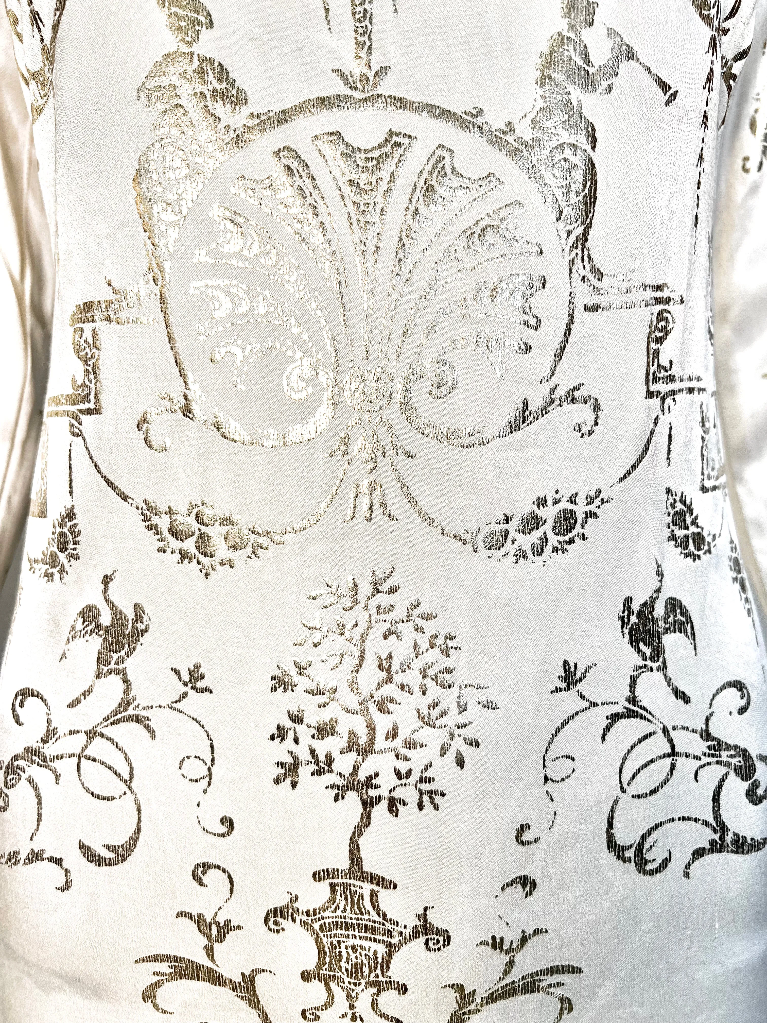 Vivienne Westwood 'Dressing Up' A/W 1991/1992 Boulle Dress in Pearl White