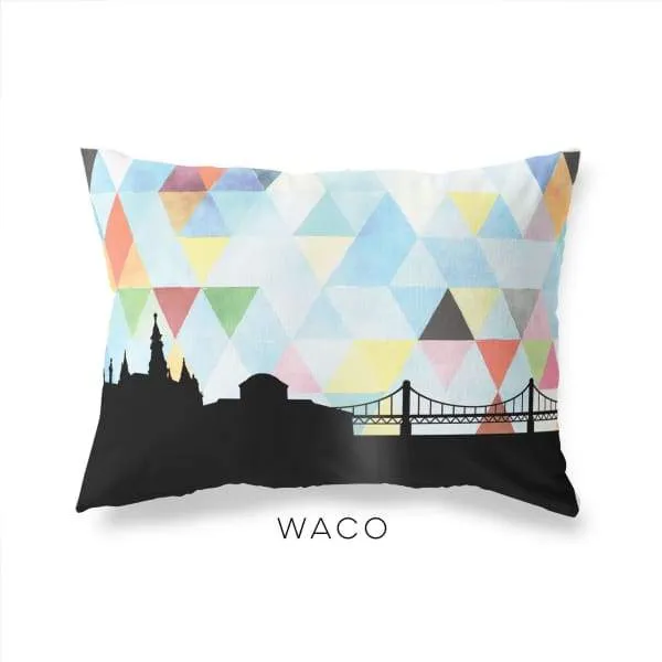 Waco, Texas geometric skyline