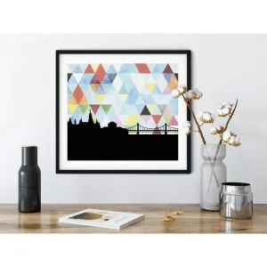 Waco, Texas geometric skyline