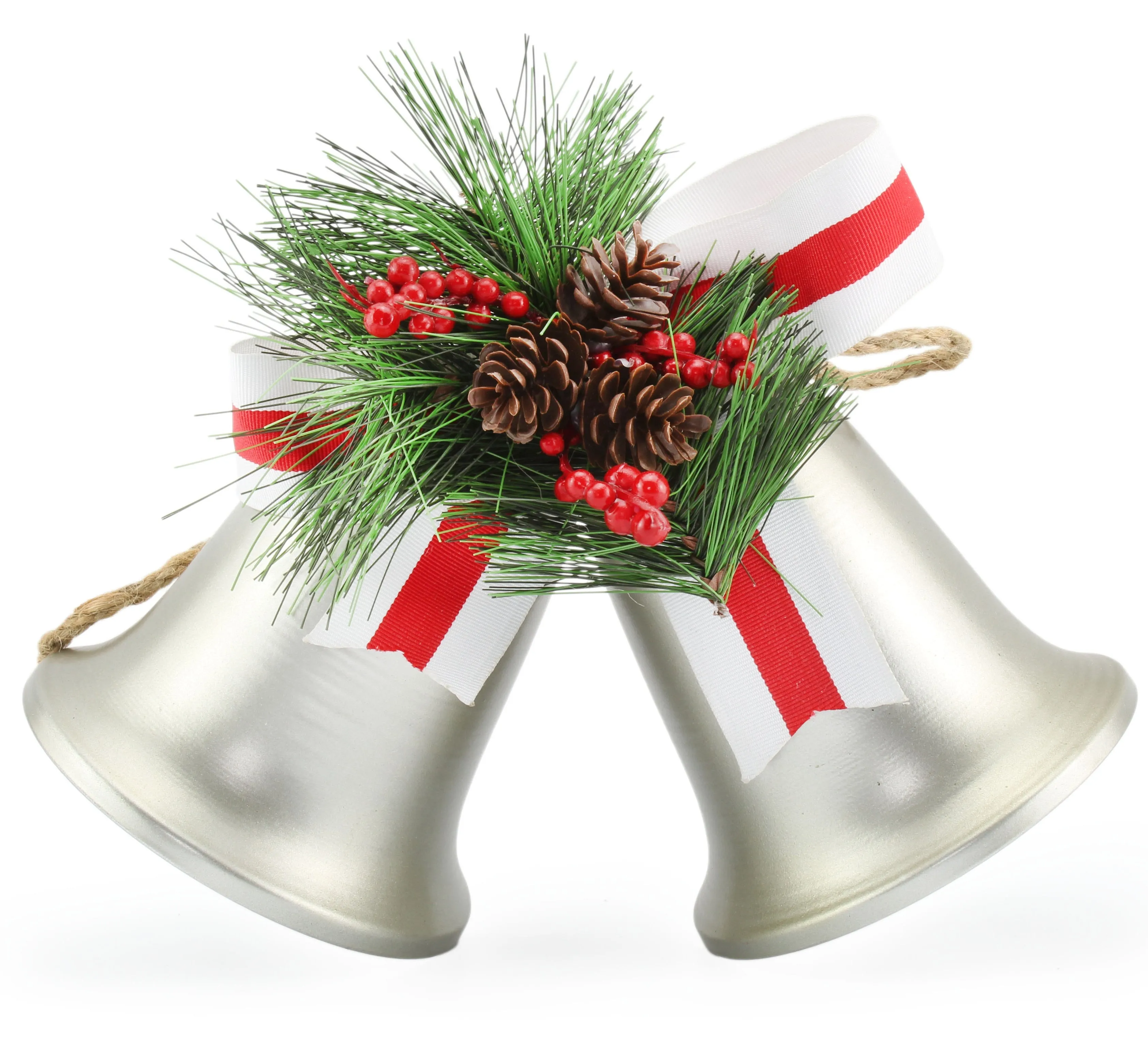 Wall Hanging Silver Bells