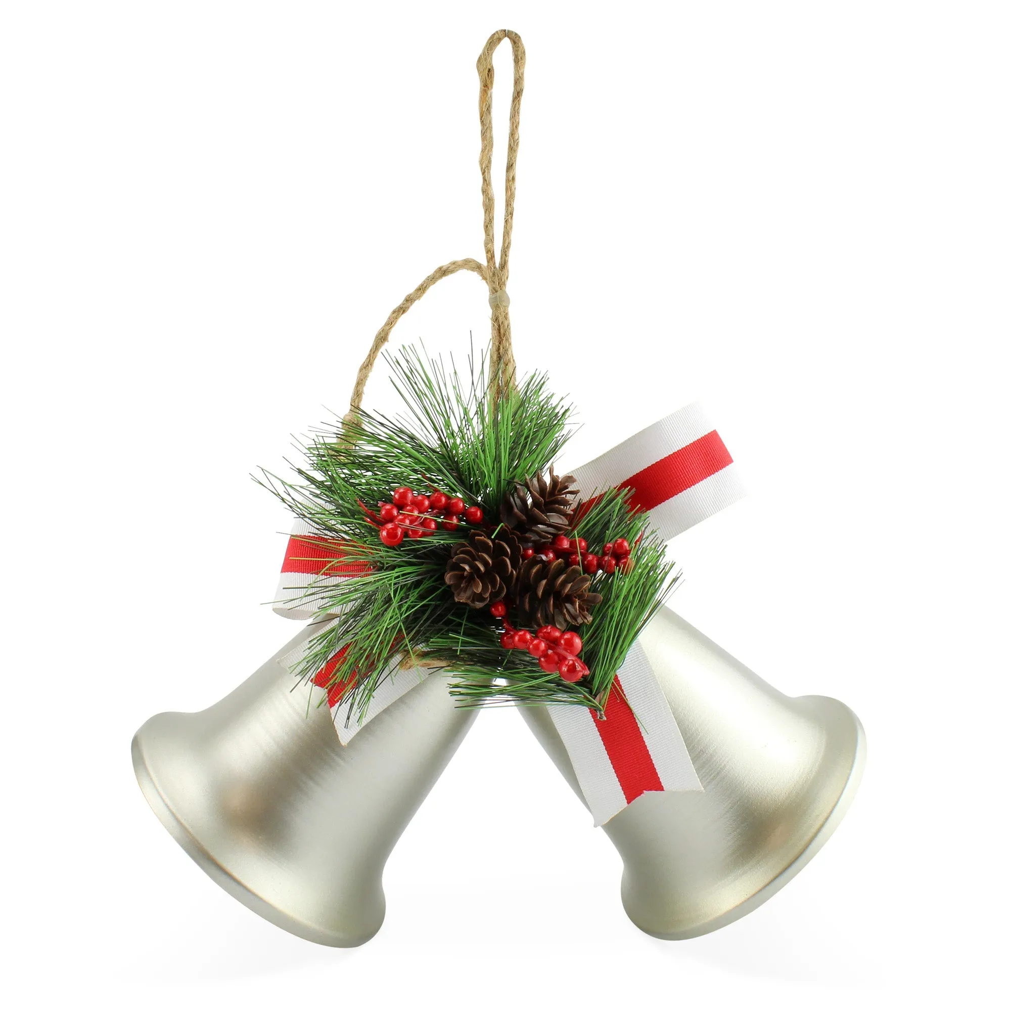 Wall Hanging Silver Bells