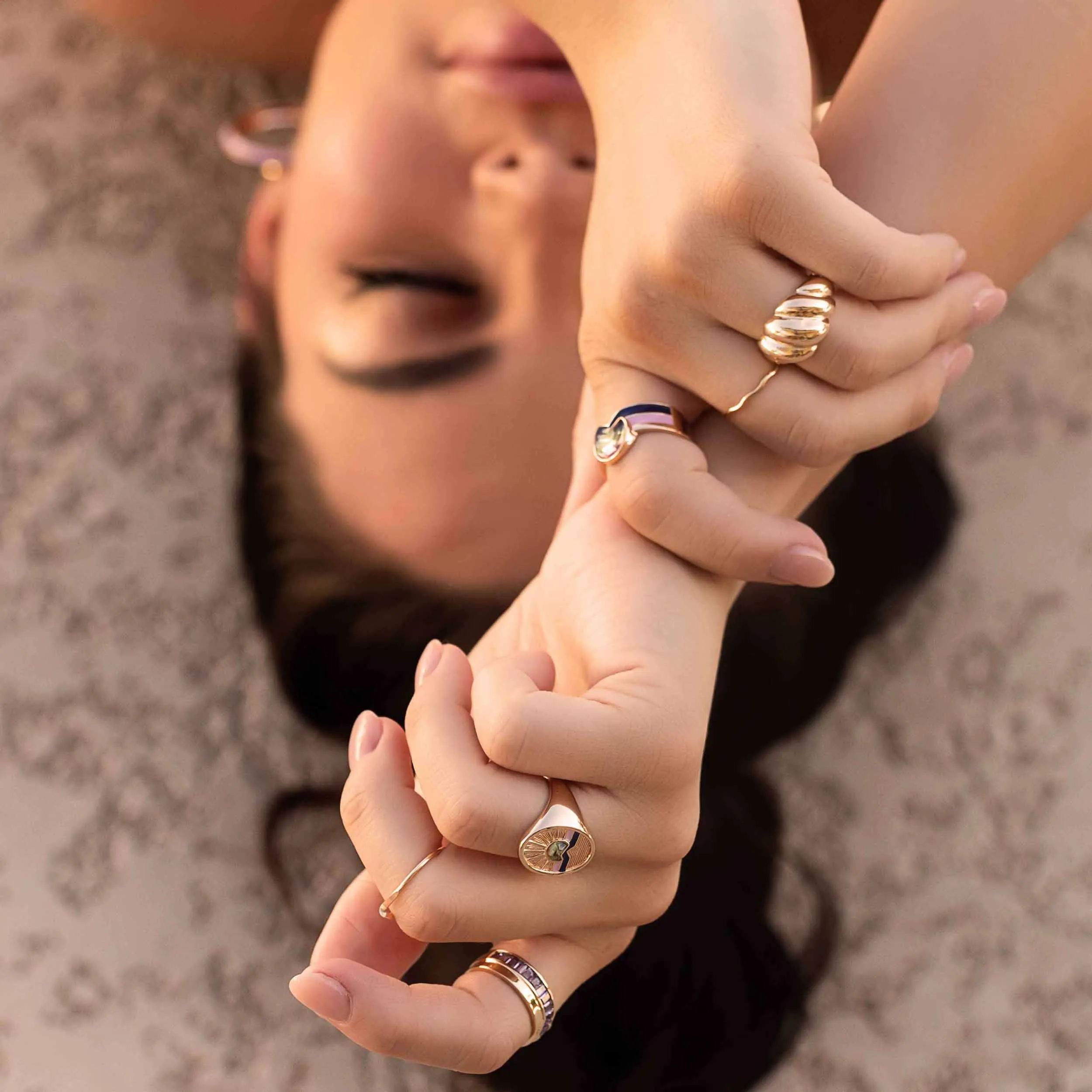 Wavy Wire  Band Ring