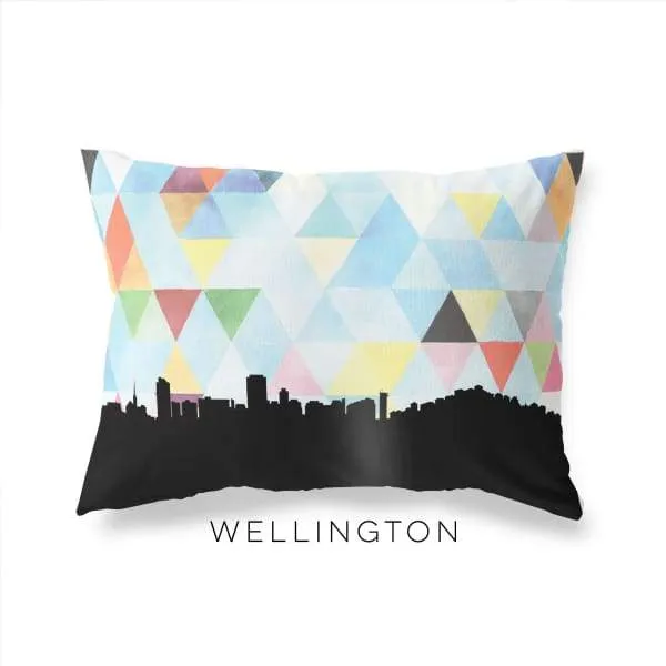 Wellington, New Zealand geometric skyline