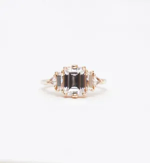 White Diamond Theda Ring