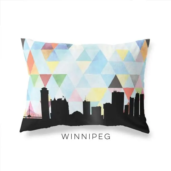 Winnipeg, Manitoba geometric skyline