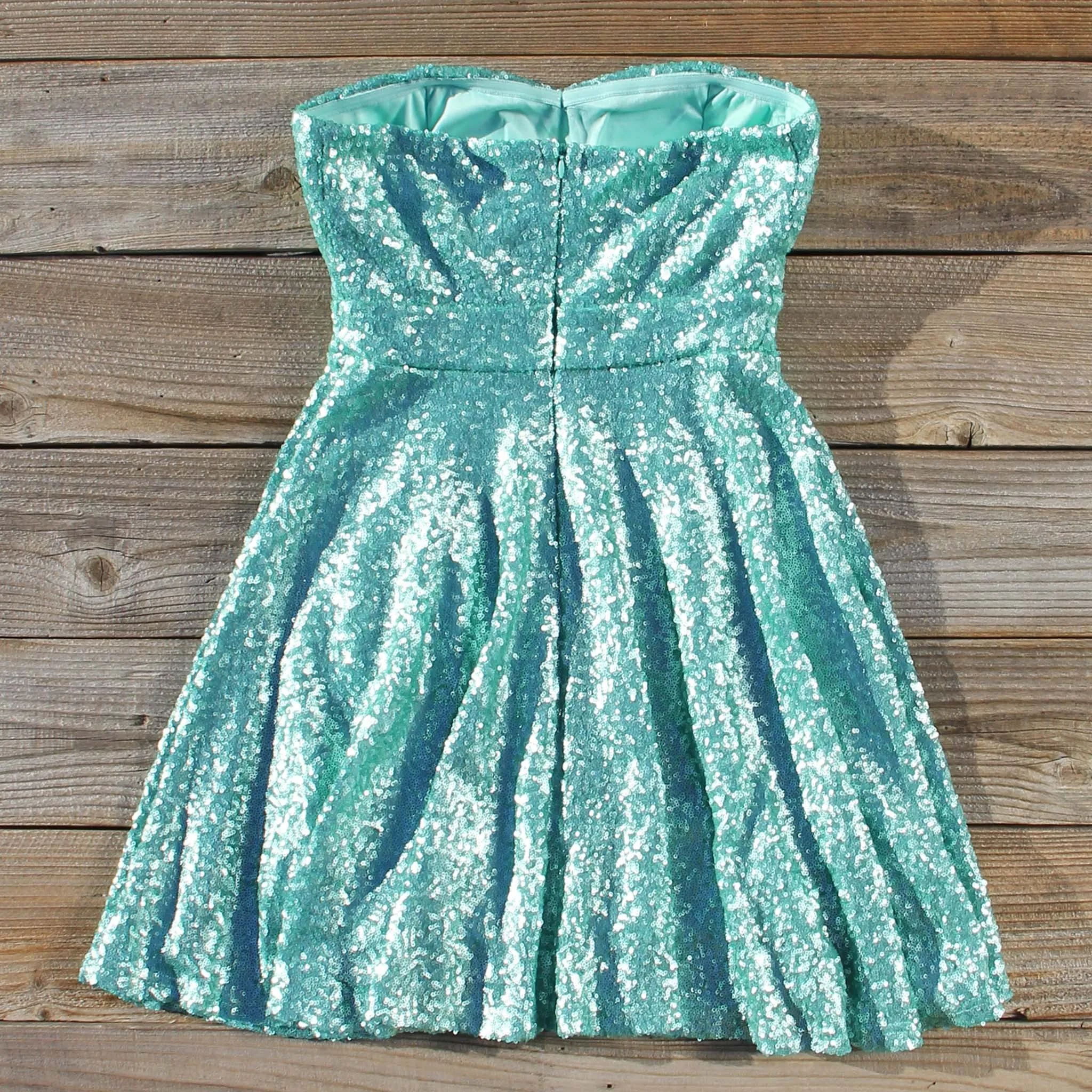 Wishing Star Party Dress in Mint