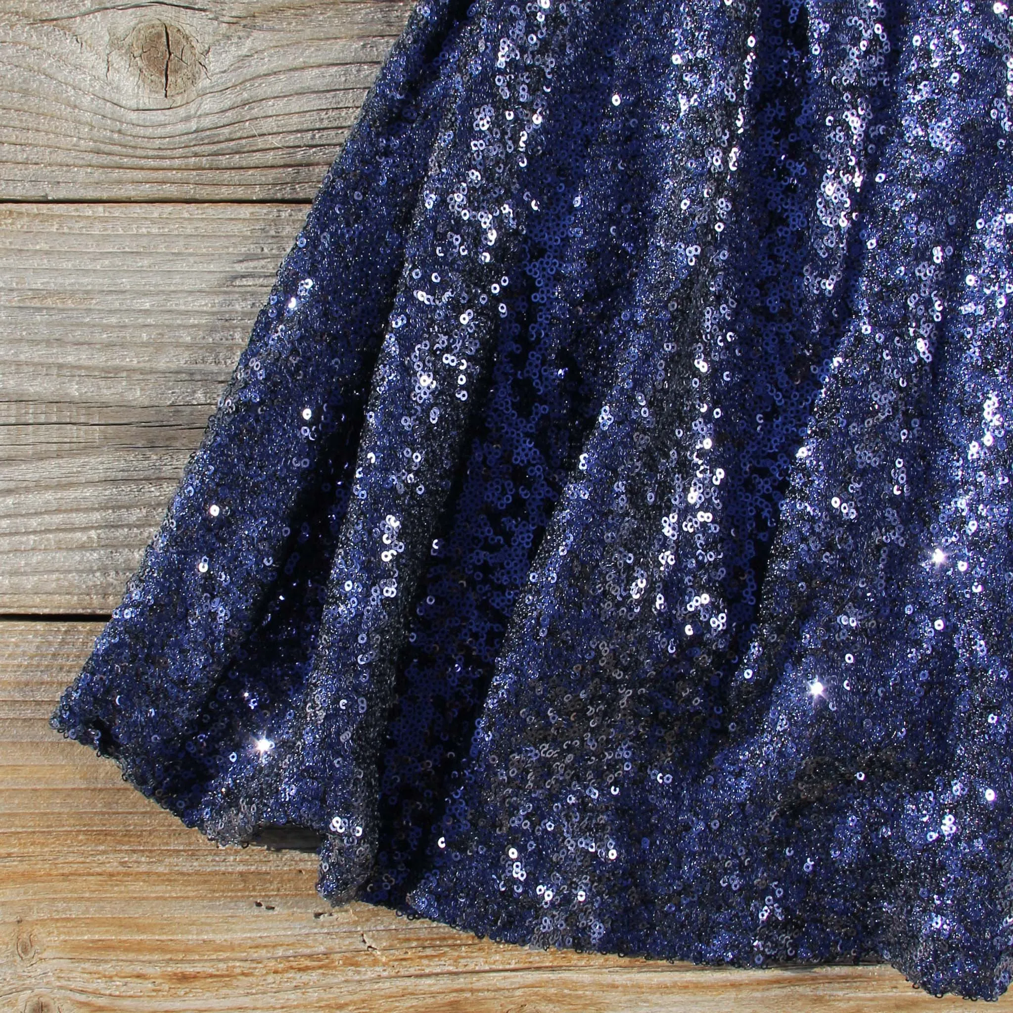 Wishing Star Party Dress in Navy