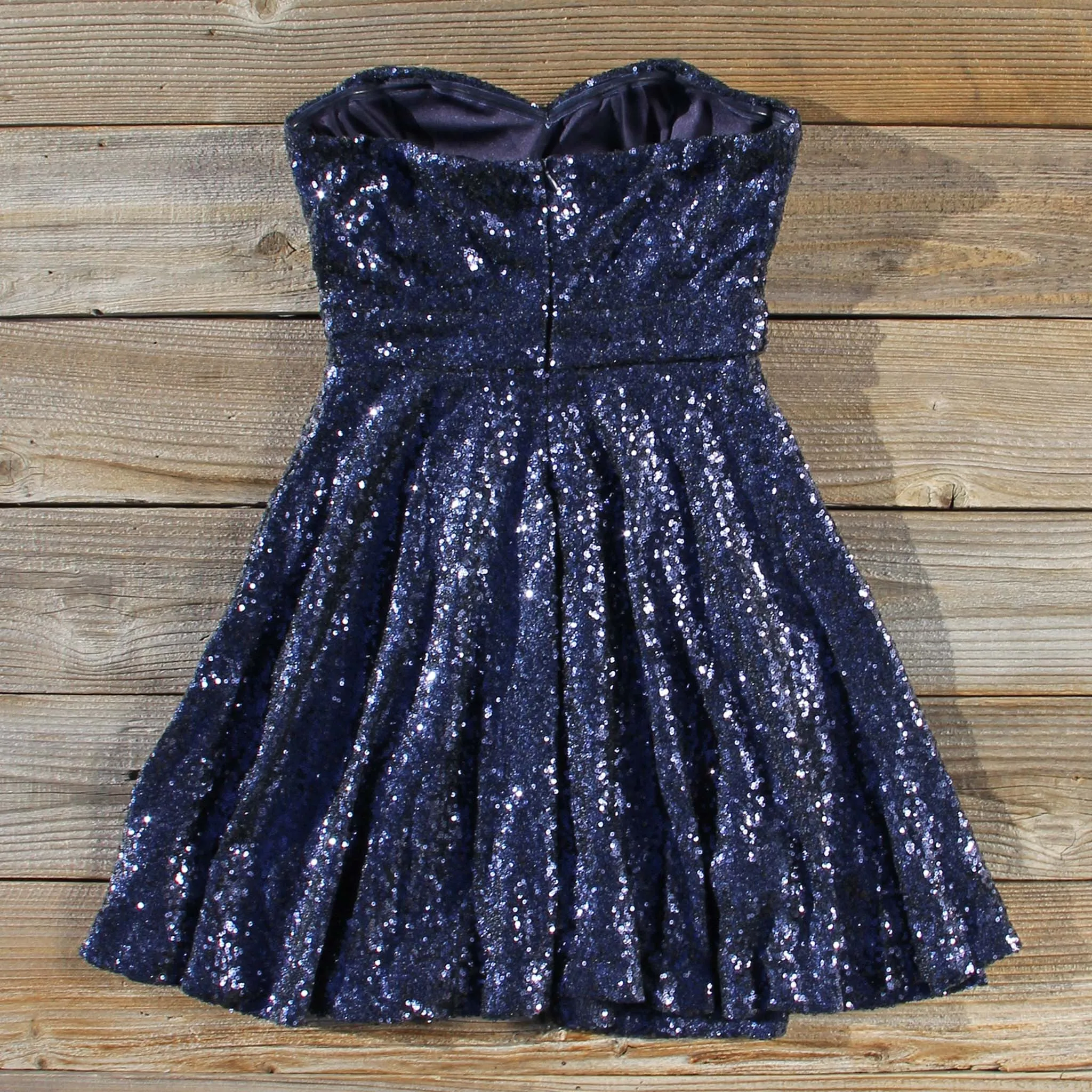 Wishing Star Party Dress in Navy