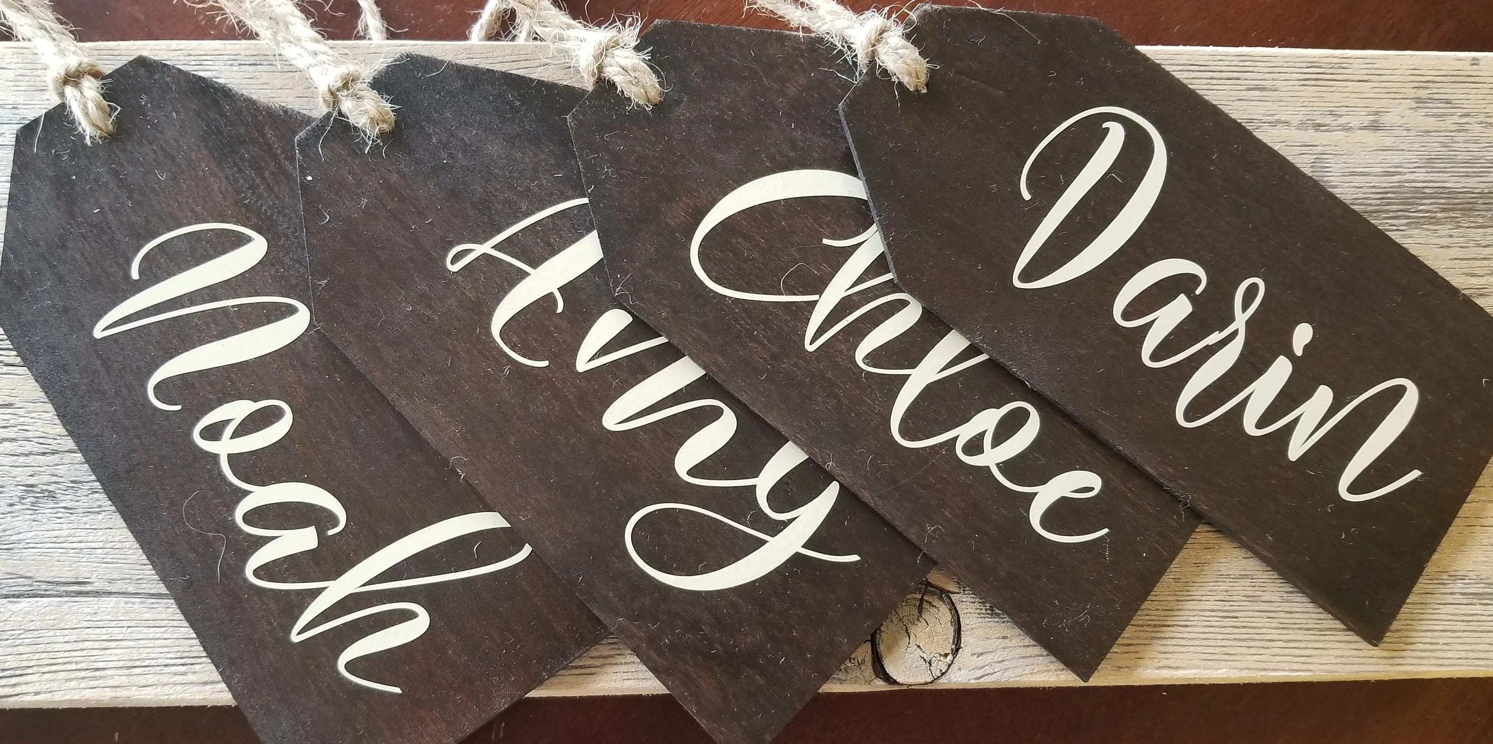 Wood Tag/Gift Tag/Birthday Tag/Wine Tag/Pantry Organization Personalized  3x6