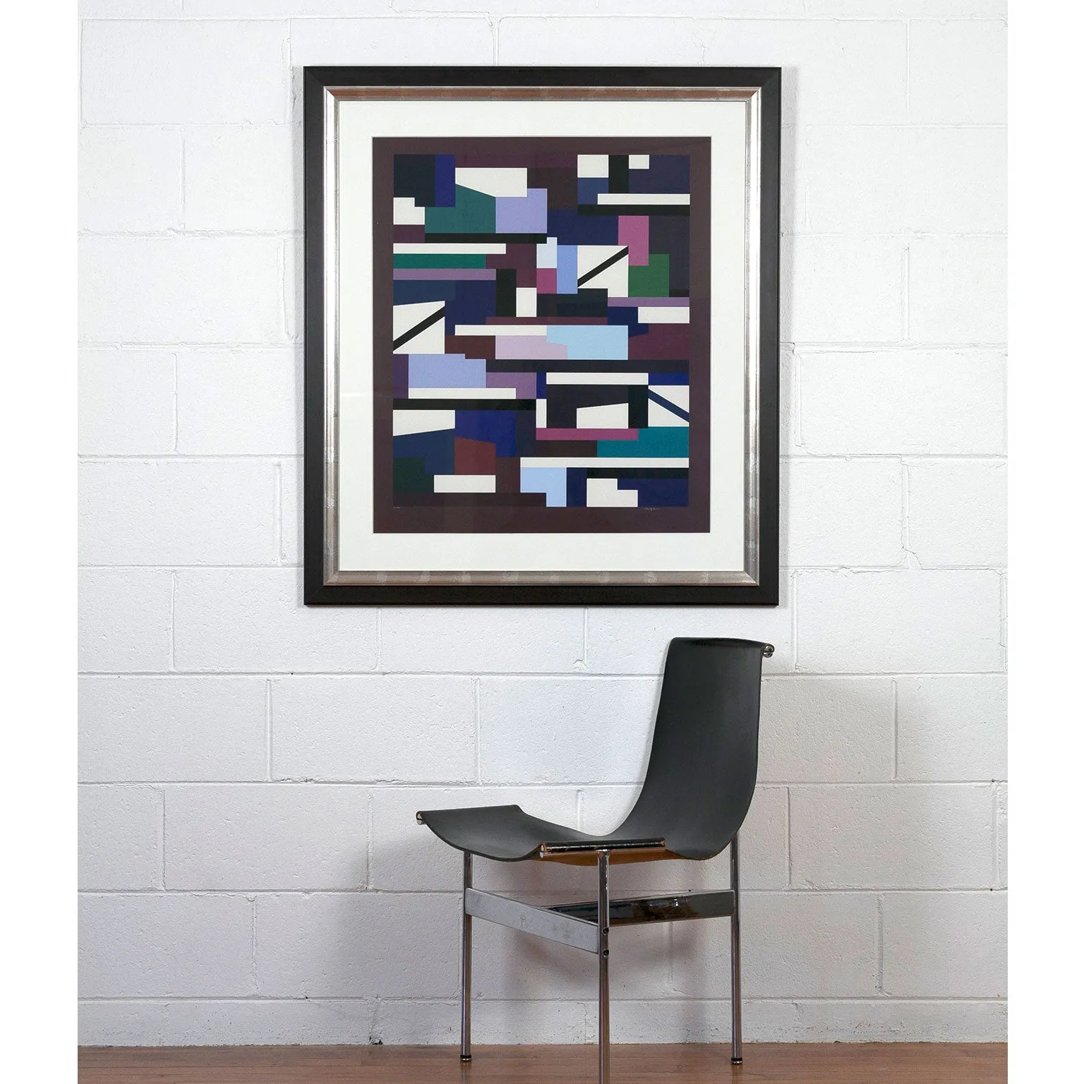 YAACOV AGAM "PURPLE MATRIX" 1976