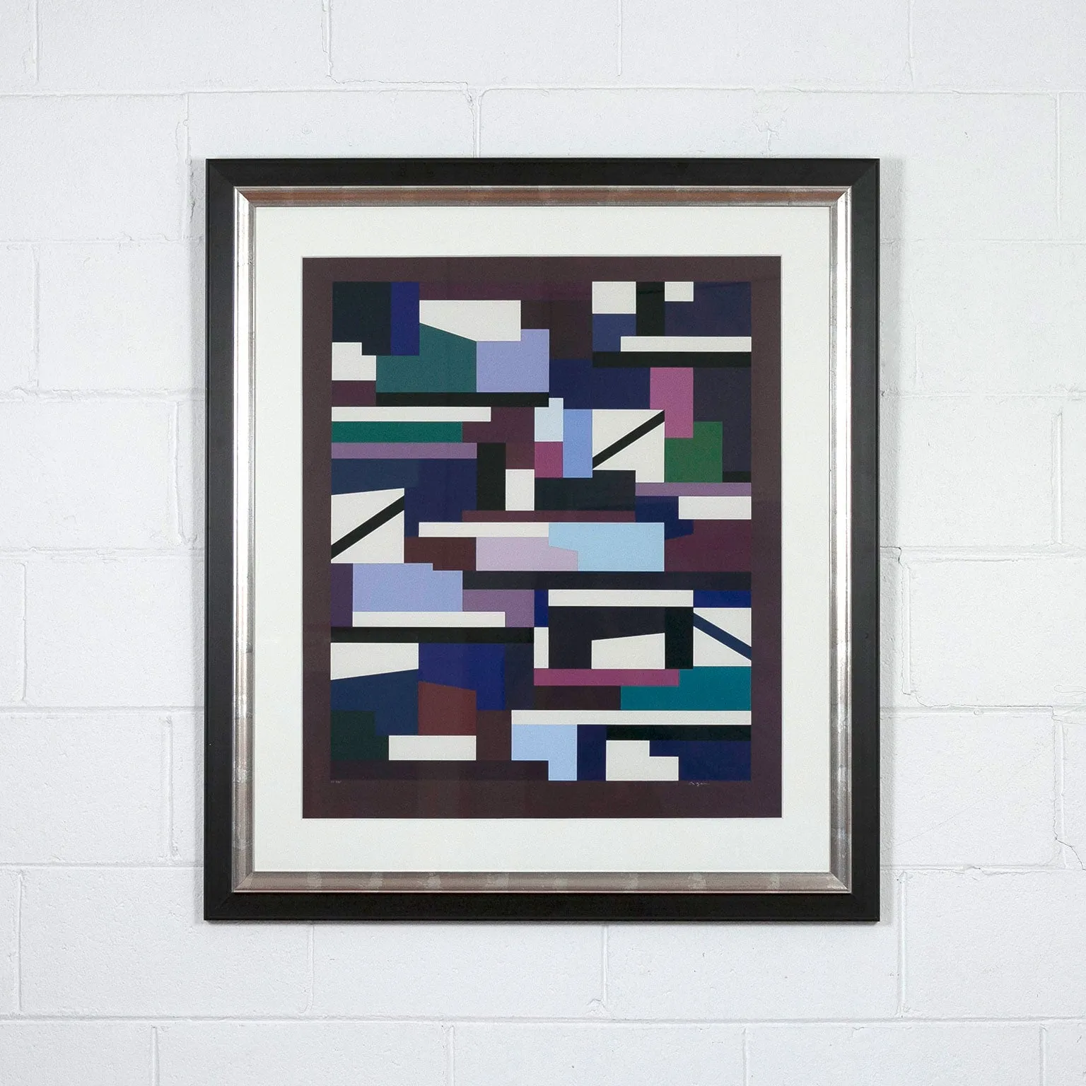 YAACOV AGAM "PURPLE MATRIX" 1976