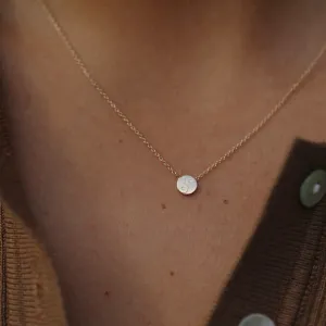 Yin Yang Necklace - Solid 14kt