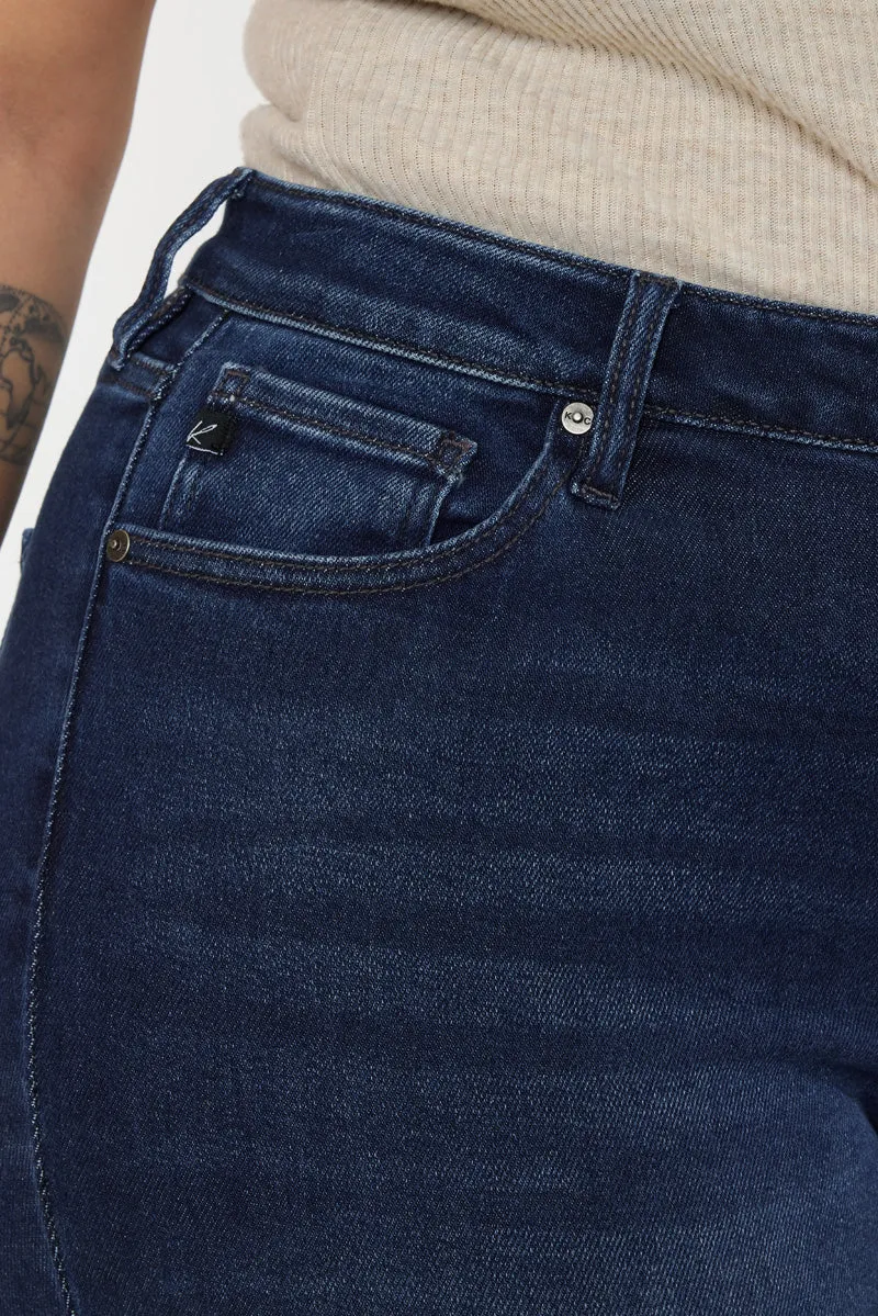 Yvette High Rise Flare Jeans (Plus Size)